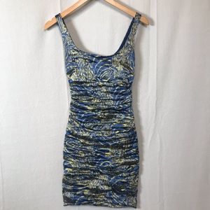 Nicole Miller gorgeous print cocktail dress